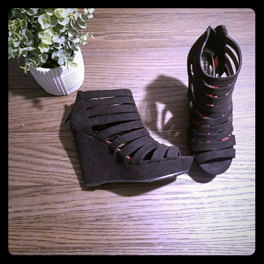 Madden Girl Strappy Wedges